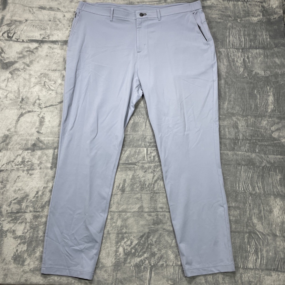 Public Rec Dealmaker 5 Pocket Pants Mens 42/32 Blue Performance Traveler Chino
